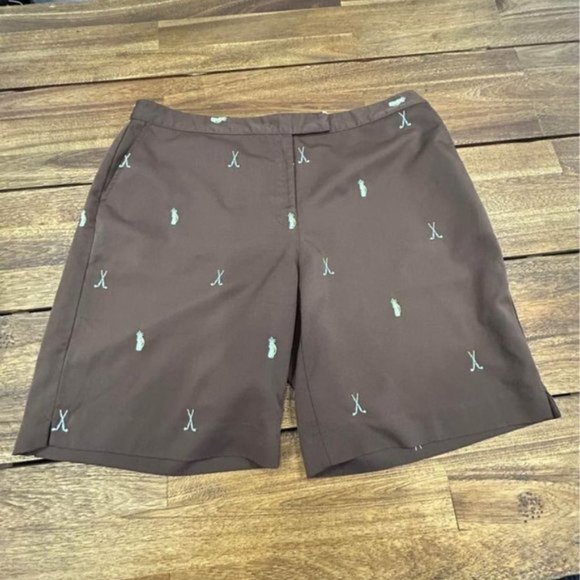 Womans CORAL BAY GOLF SHORTS. Size 18. Pockets! Poly/spandex blend. Stunning! - Picture 10 of 10